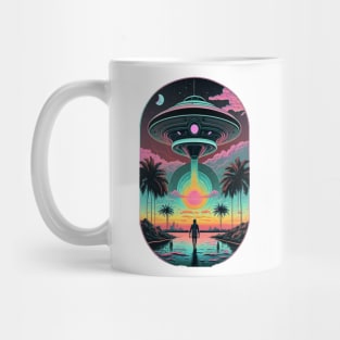 UFO Disclosure UAP Miami Flying Saucer Aliens in Miami Ufology Disclosure ET Believer. Mug